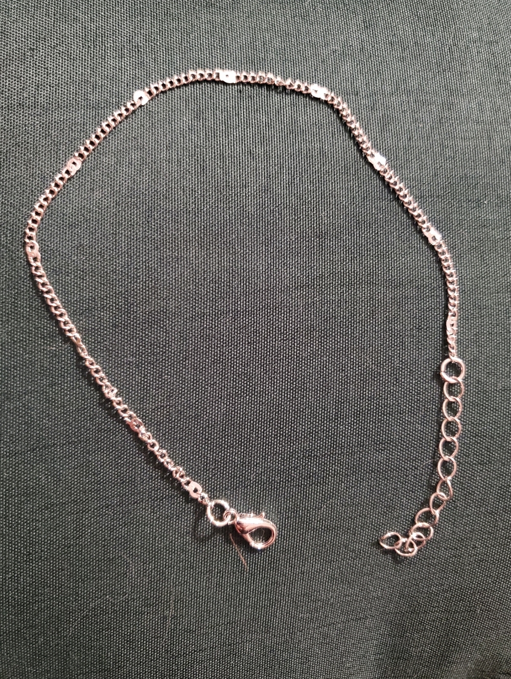 B2G1F Silver Chain Anklet